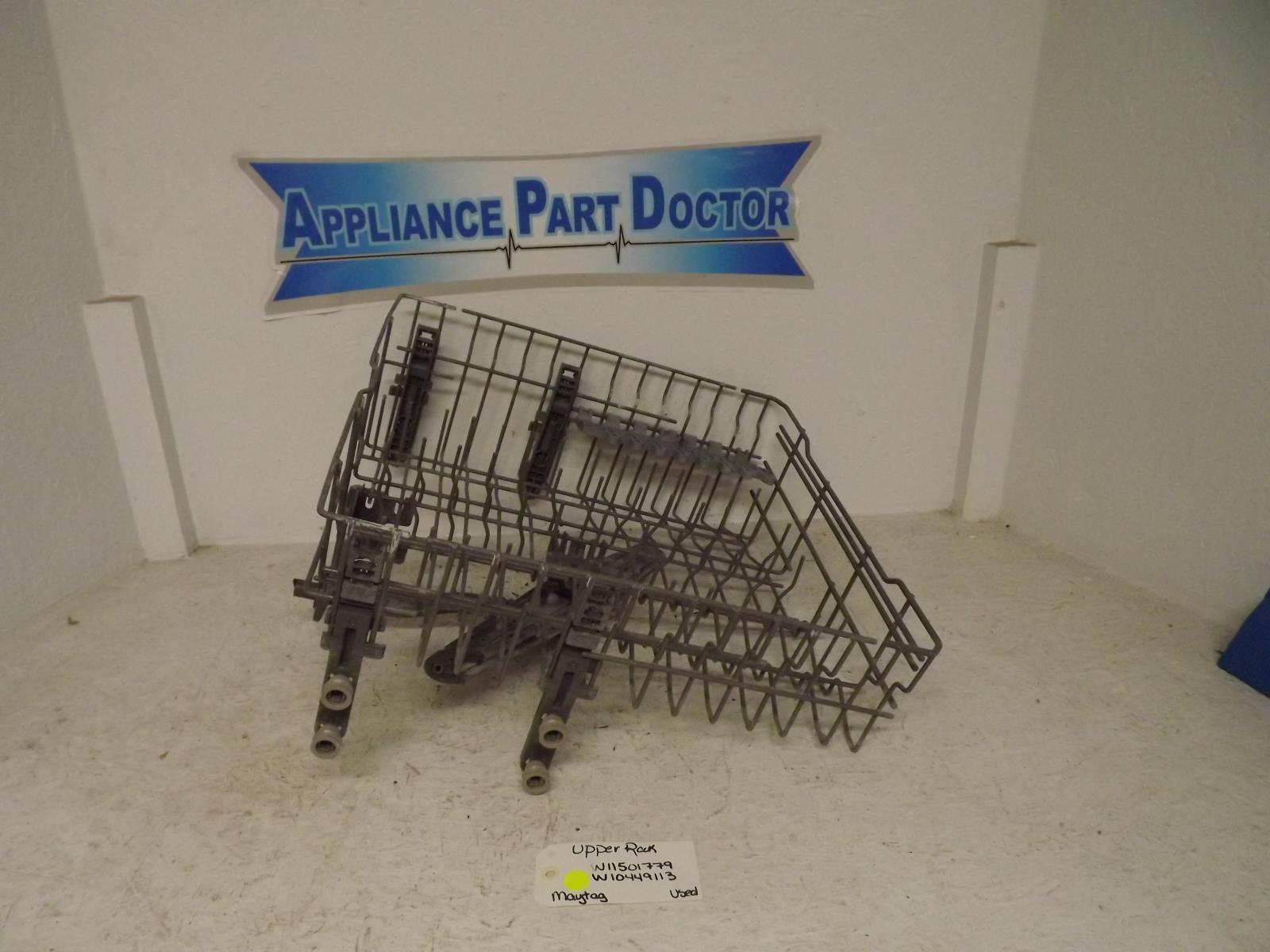 Maytag Dishwasher W11501779 W10449113 Upper Rack Used Maytag Dishwasher W11501779 W10449113 Upper Rack Used